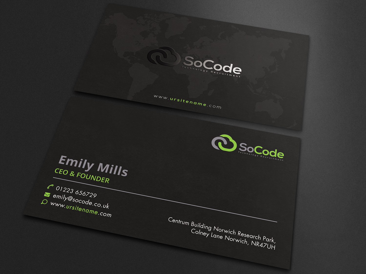 Business Card Design by Guruje for this project | Design #18419175