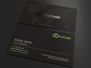 Business Card Design by Guruje for this project | Design: #18419175