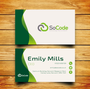 Business Card Design by VladimirSp