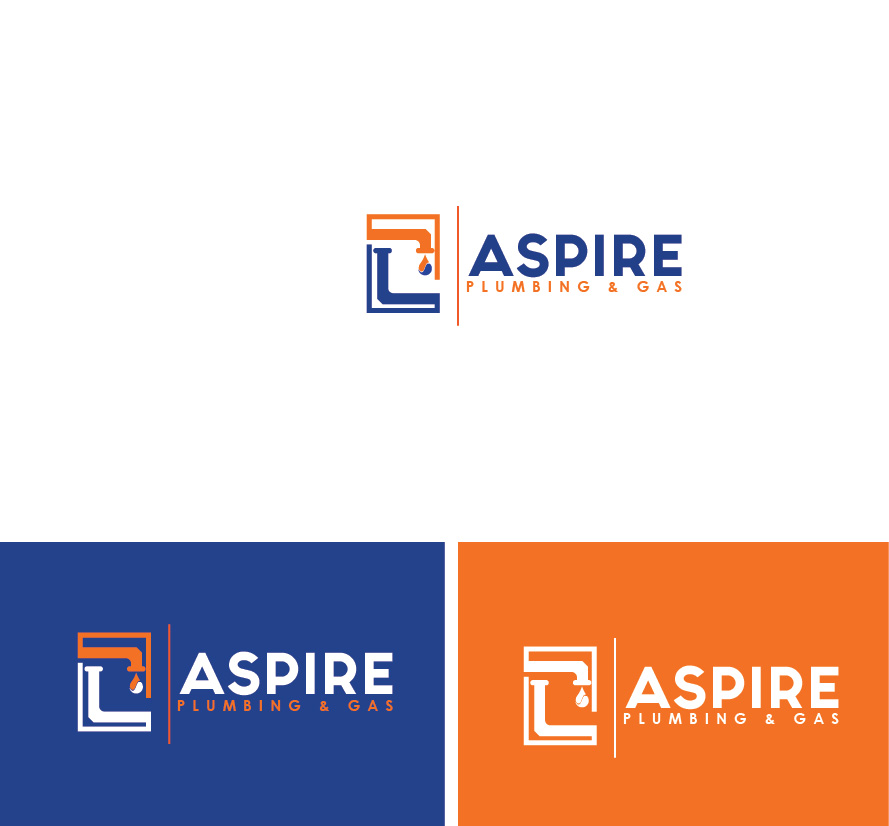 Logo Design by angelonyamu for Aspire Plumbing & Gas Pty Ltd | Design #18406157