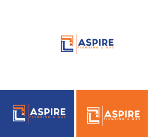 Aspire Plumbing & Gas | Logo Design by angelonyamu