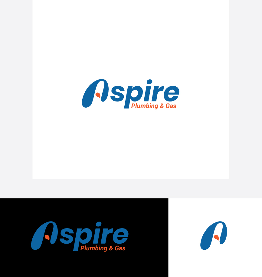 Logo Design by somani for Aspire Plumbing & Gas Pty Ltd | Design #18379249