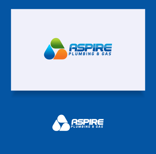 Logo-Design von DoMadic für Aspire Plumbing & Gas Pty Ltd | Design #18474015
