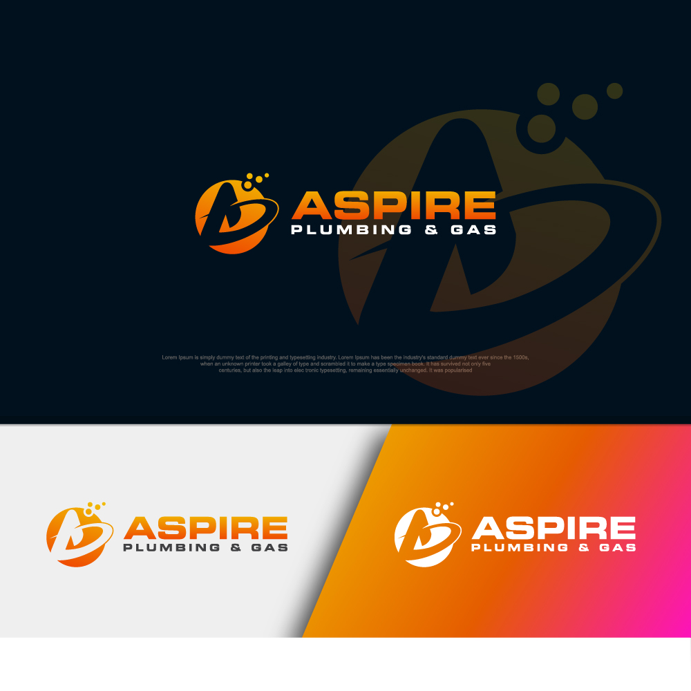 Logo Design by sushsharma99 for Aspire Plumbing & Gas Pty Ltd | Design #18401086