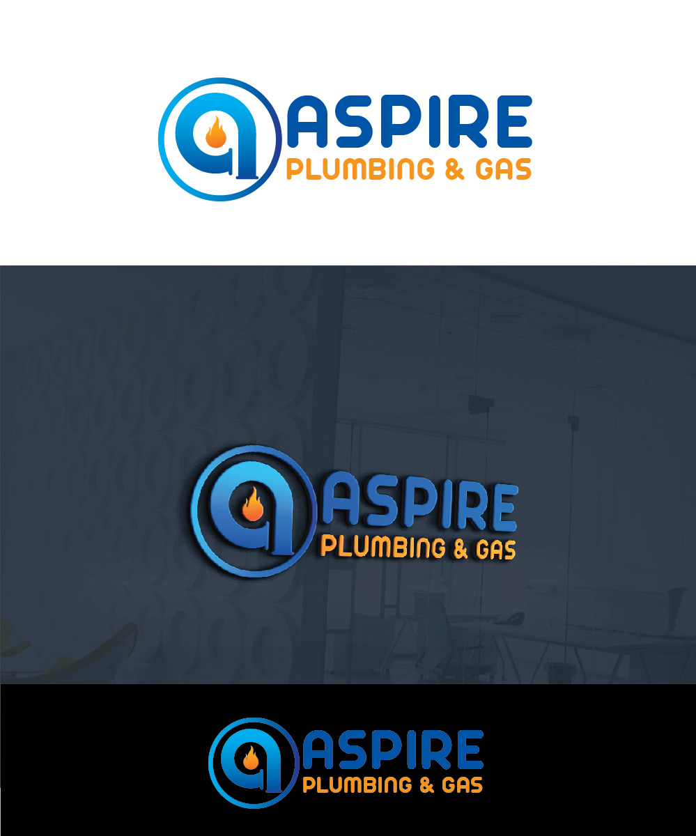 Design de Logo par Isnah Logo pour Aspire Plumbing & Gas Pty Ltd | Design #18388086