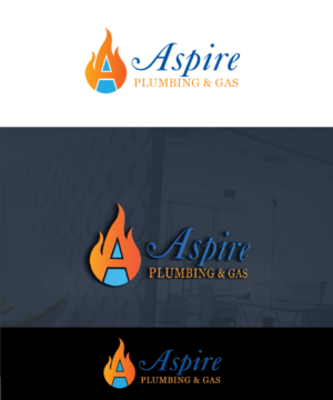 Logo Design by Isnah Logo for Aspire Plumbing & Gas Pty Ltd | Design: #18390988