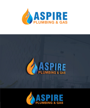 Logo Design by Isnah Logo for Aspire Plumbing & Gas Pty Ltd | Design: #18391455