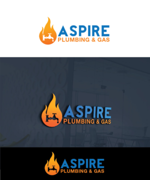 Logo Design by Isnah Logo for Aspire Plumbing & Gas Pty Ltd | Design: #18402674