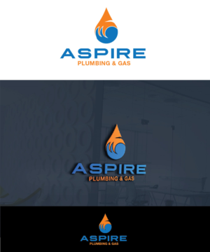 Logo Design by Isnah Logo for Aspire Plumbing & Gas Pty Ltd | Design: #18402675