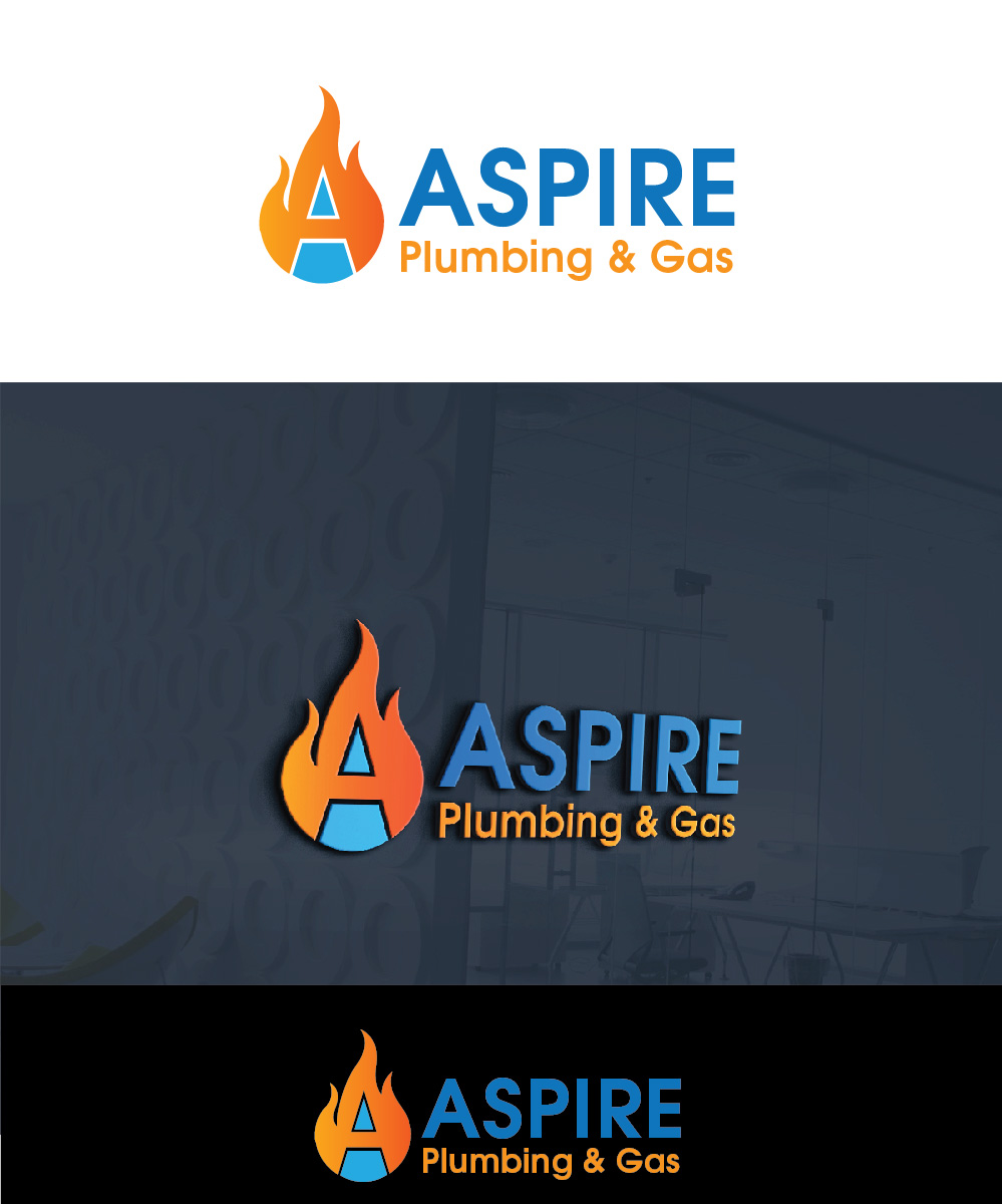 Diseño de Logo por Isnah Logo para Aspire Plumbing & Gas Pty Ltd | Diseño #18402676