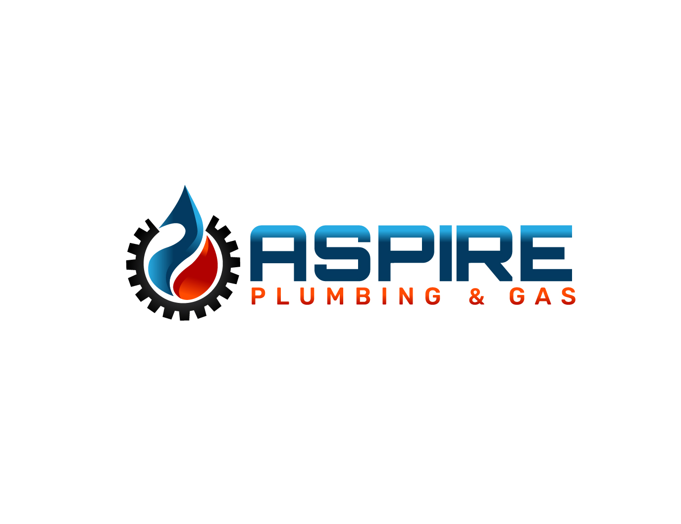 Logo Design by Shazun for Aspire Plumbing & Gas Pty Ltd | Design #18392711