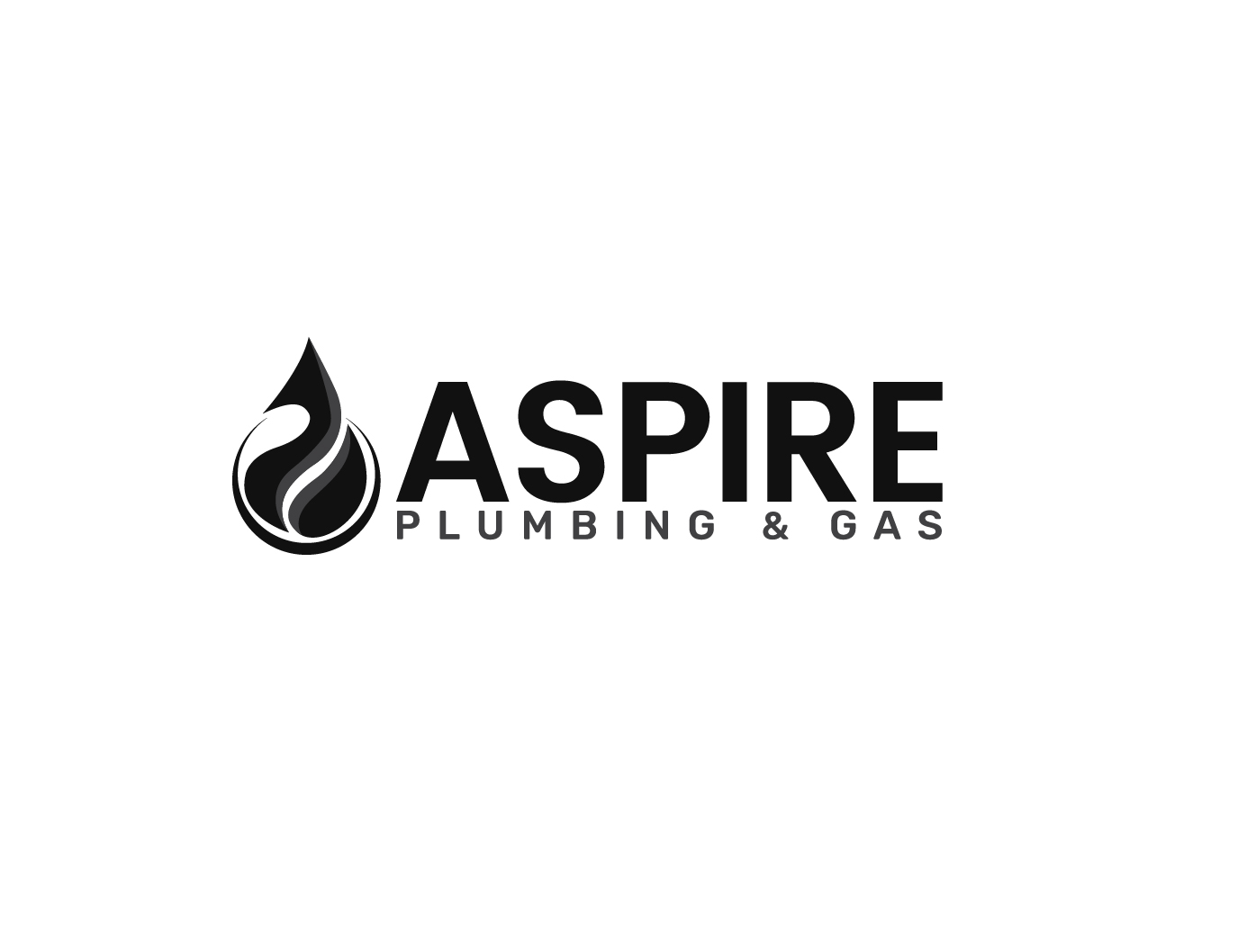 Logo-Design von Shazun für Aspire Plumbing & Gas Pty Ltd | Design #18422585