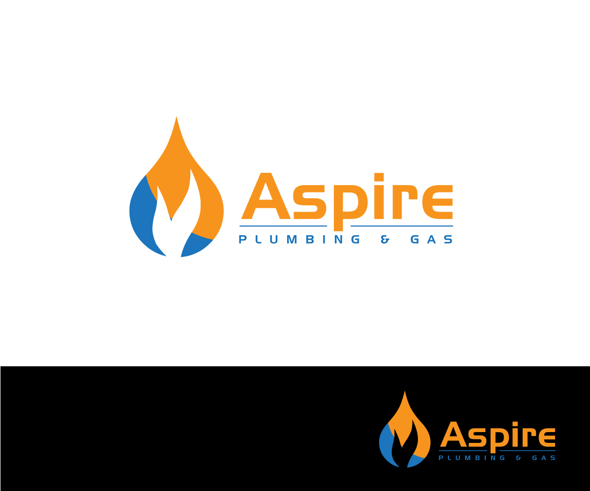 Logo Design by designmind78 for Aspire Plumbing & Gas Pty Ltd | Design #18415699