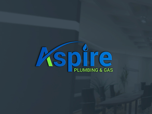Logo Design by @m for Aspire Plumbing & Gas Pty Ltd | Design #18382546