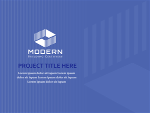 PowerPoint Design by Best Design Hub for Modern Building Certifiers | Design: #2814556