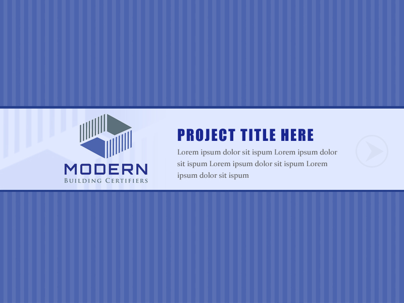 PowerPoint Design by Best Design Hub for Modern Building Certifiers | Design #2814704