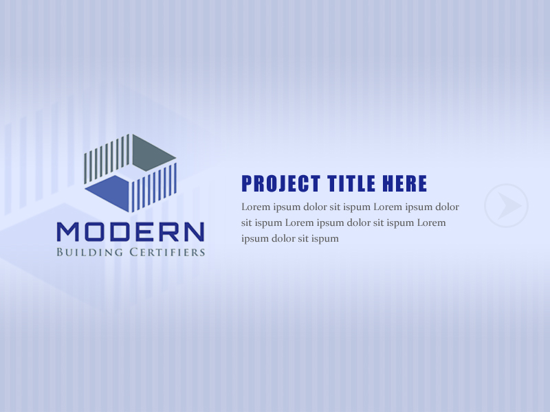 PowerPoint Design by Best Design Hub for Modern Building Certifiers | Design #2814744