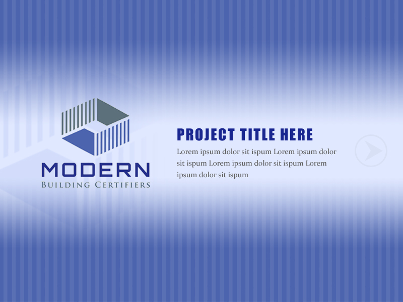PowerPoint Design by Best Design Hub for Modern Building Certifiers | Design #2814752