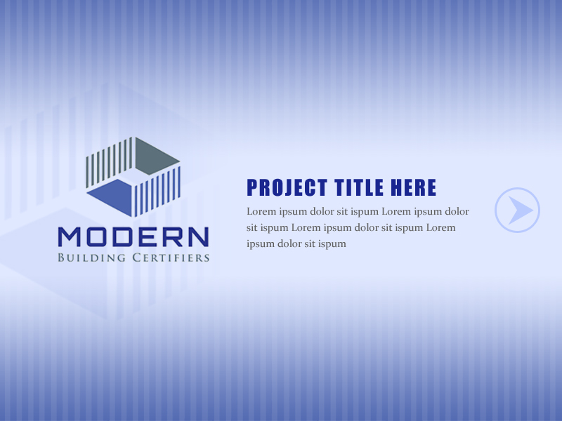PowerPoint Design by Best Design Hub for Modern Building Certifiers | Design: #2814762