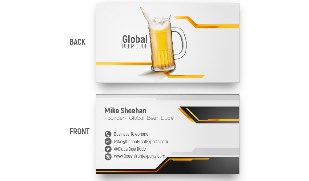 Business Card Design by DesignzFiveThree for this project | Design #18382997