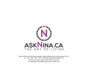 Logo Design by juie design for askNina | Design: #18386381