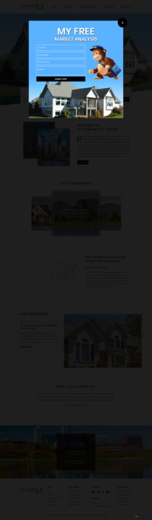Web Design by pb for At Home Realty Group | Design: #18393533