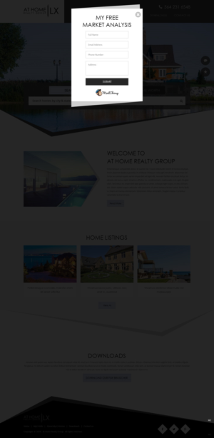 Diseño Web por pb para At Home Realty Group | Diseño: #18393569