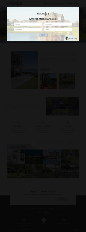 Web Design by pb for At Home Realty Group | Design: #18400373