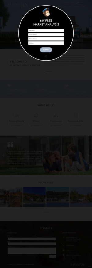 Web Design by pb for At Home Realty Group | Design: #18400374