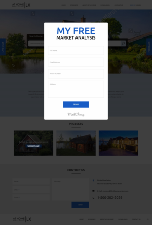 Web Design by pb for At Home Realty Group | Design: #18400399