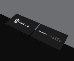 Business Card for By Simon Dunn | Diseño de Tarjeta de Presentación por JK18