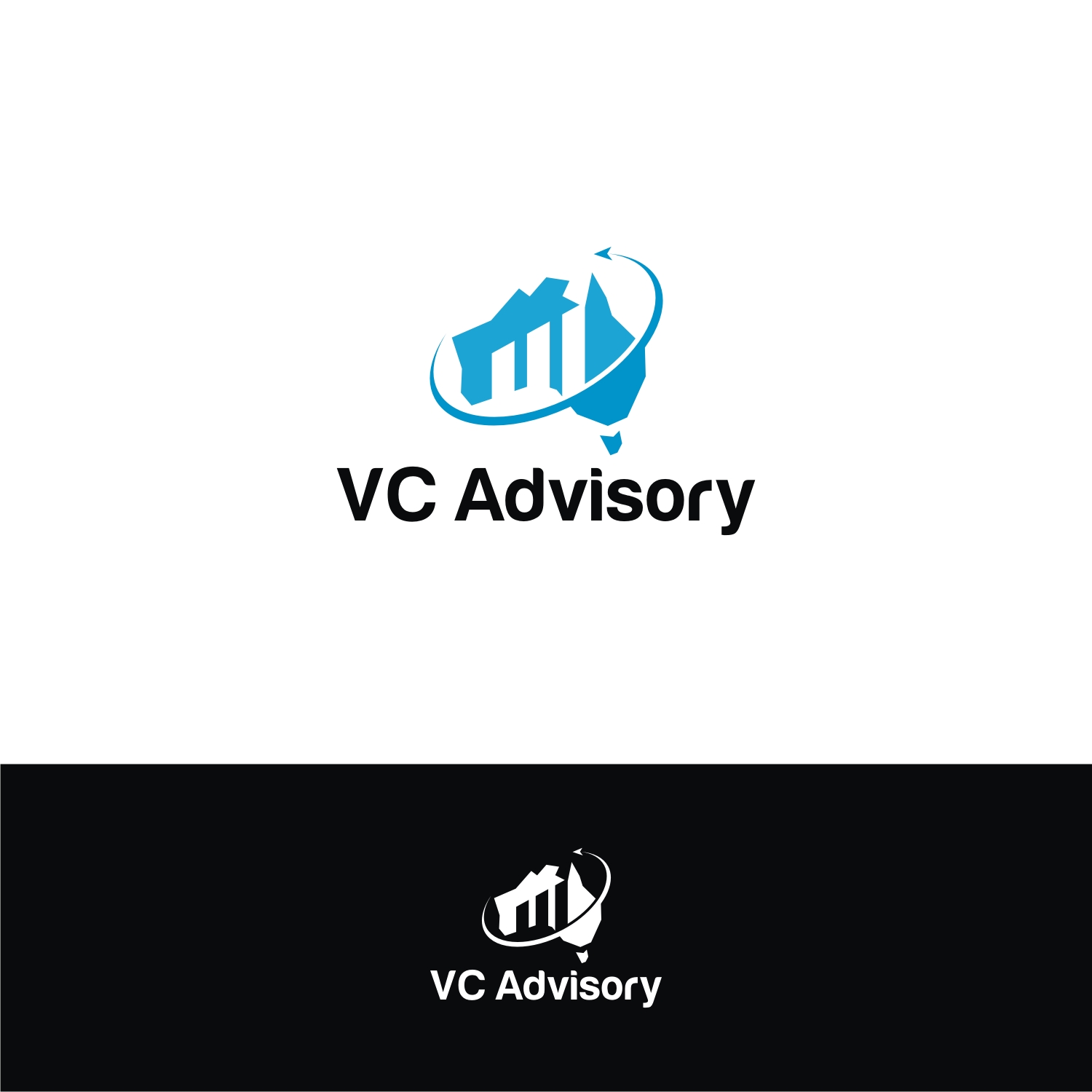 Logo Design by Intelligent Hub for VC Advisory Pty Ltd | Design #18499180