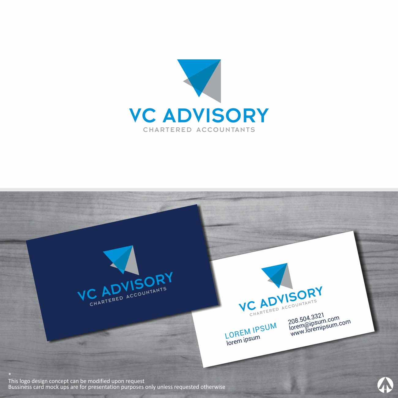 Logo Design by MBARO for VC Advisory Pty Ltd | Design #18472571