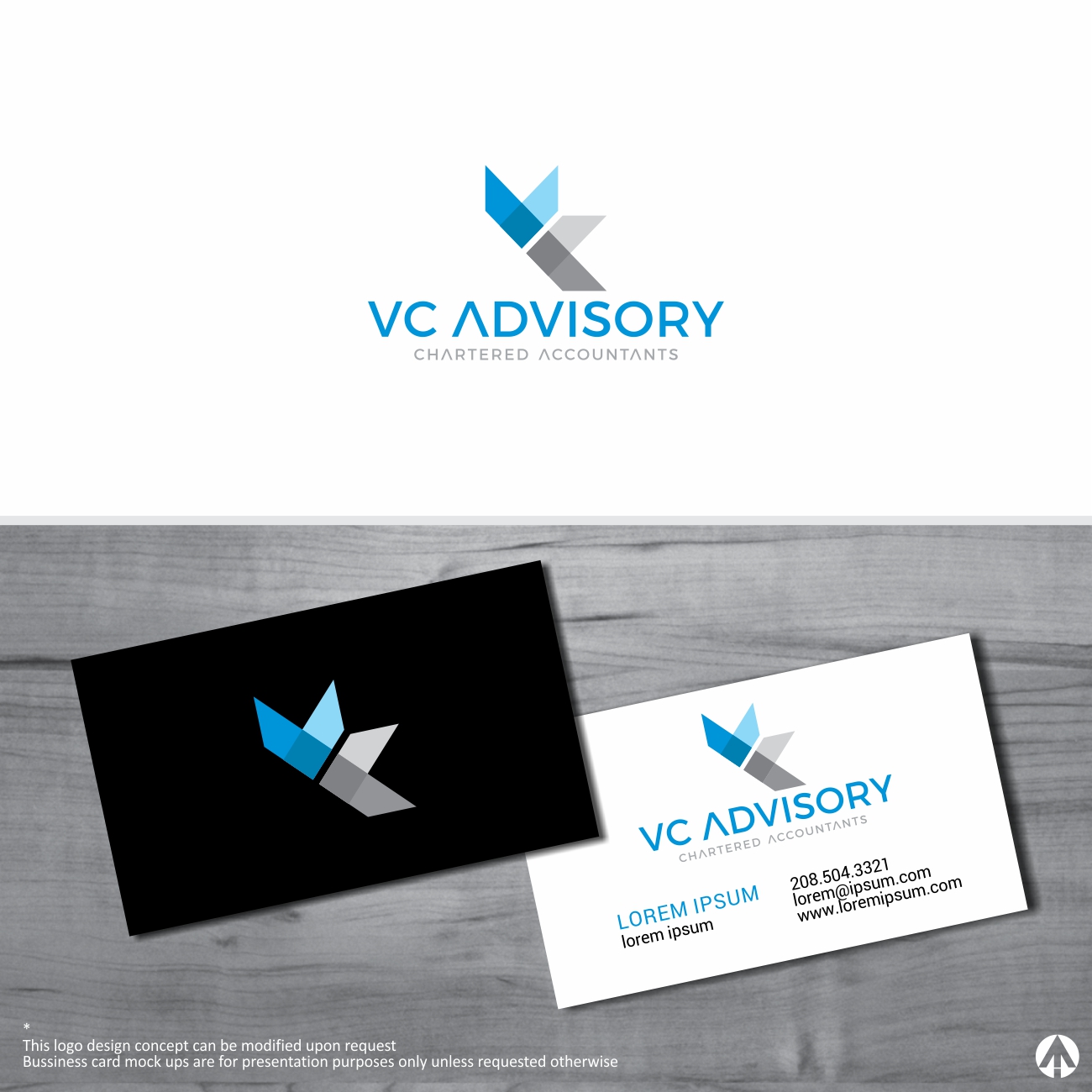 Logo Design by MBARO for VC Advisory Pty Ltd | Design: #18472573