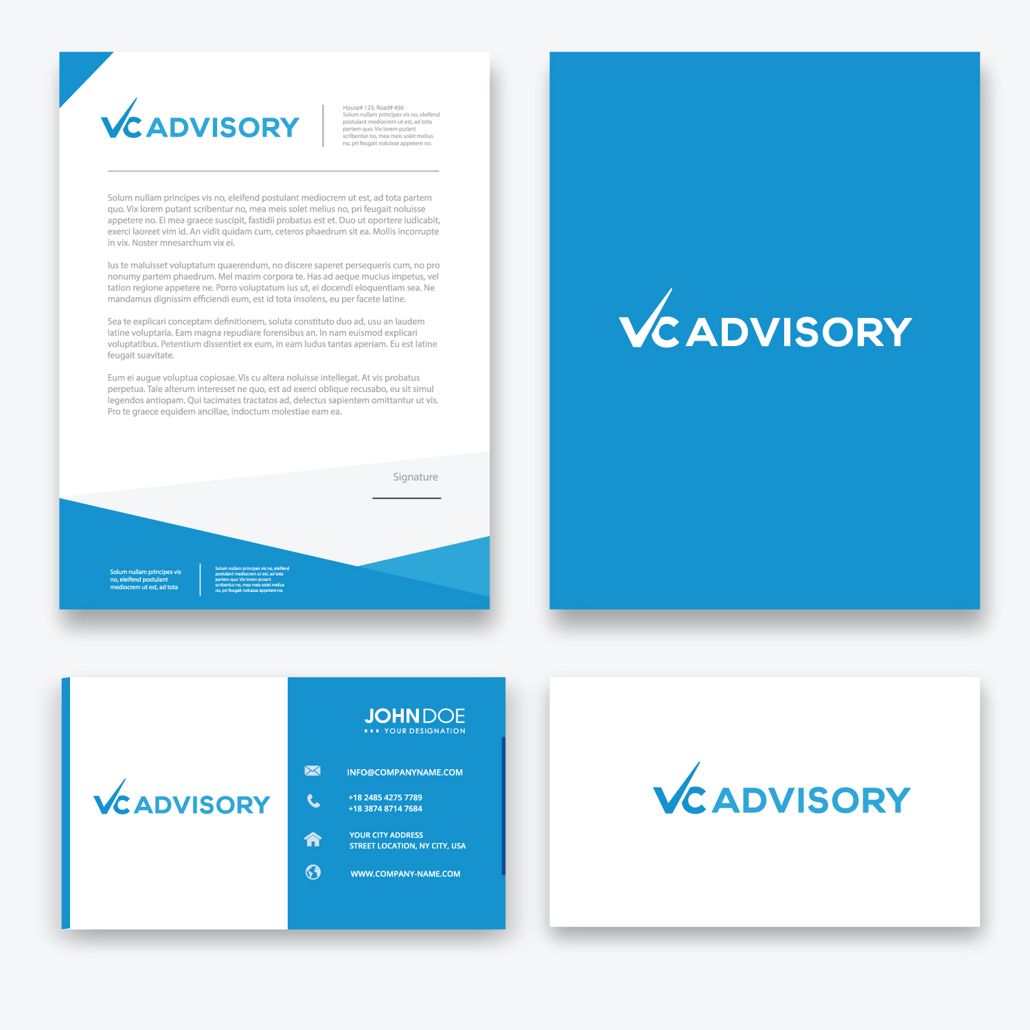 Logo Design by solidinto for VC Advisory Pty Ltd | Design #18482104