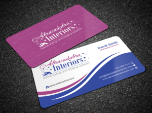 Abracadabra Interiors | Business Card Design by Sandaruwan