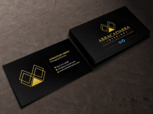 Business Card Design by Creations Box 2015 for Abracadabra Interiors | Design: #18393613