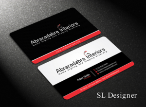 Business Card Design by SL Designer for Abracadabra Interiors | Design: #18384898