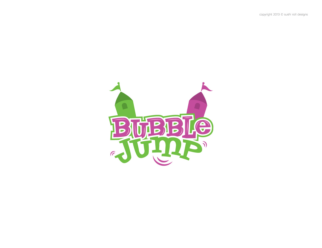 Diseño de Logo por Sushi Roll Designs para Bubble Jump | Diseño #2805285