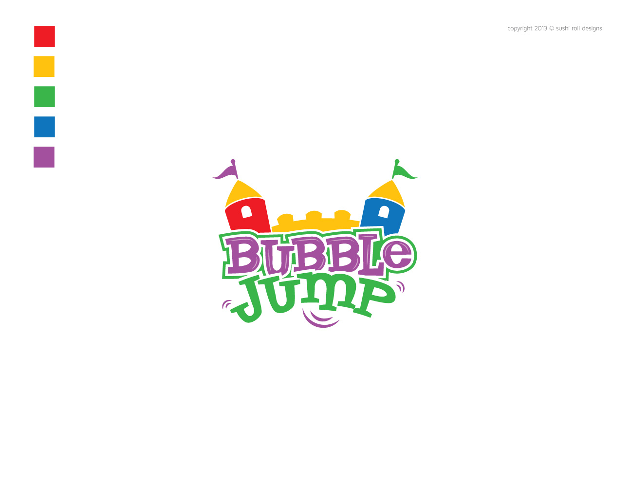 Logo Design by Sushi Roll Designs for Bubble Jump | Design #2805600