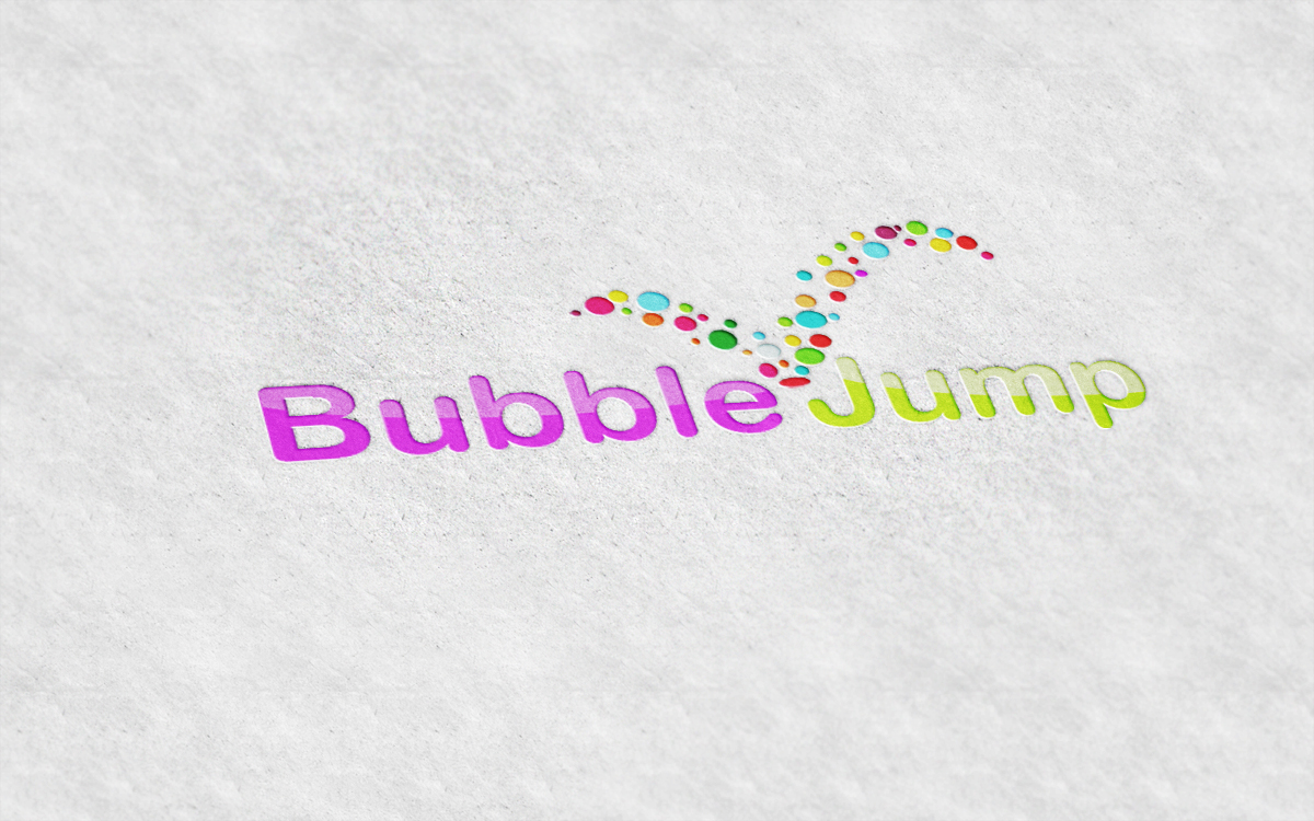 Logo-Design von RM für Bubble Jump | Design #2805721
