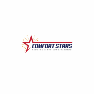 Logo-Design von karthika vs für COMFORT STARS HEATING & AIR CONDITIONING | Design: #18389997