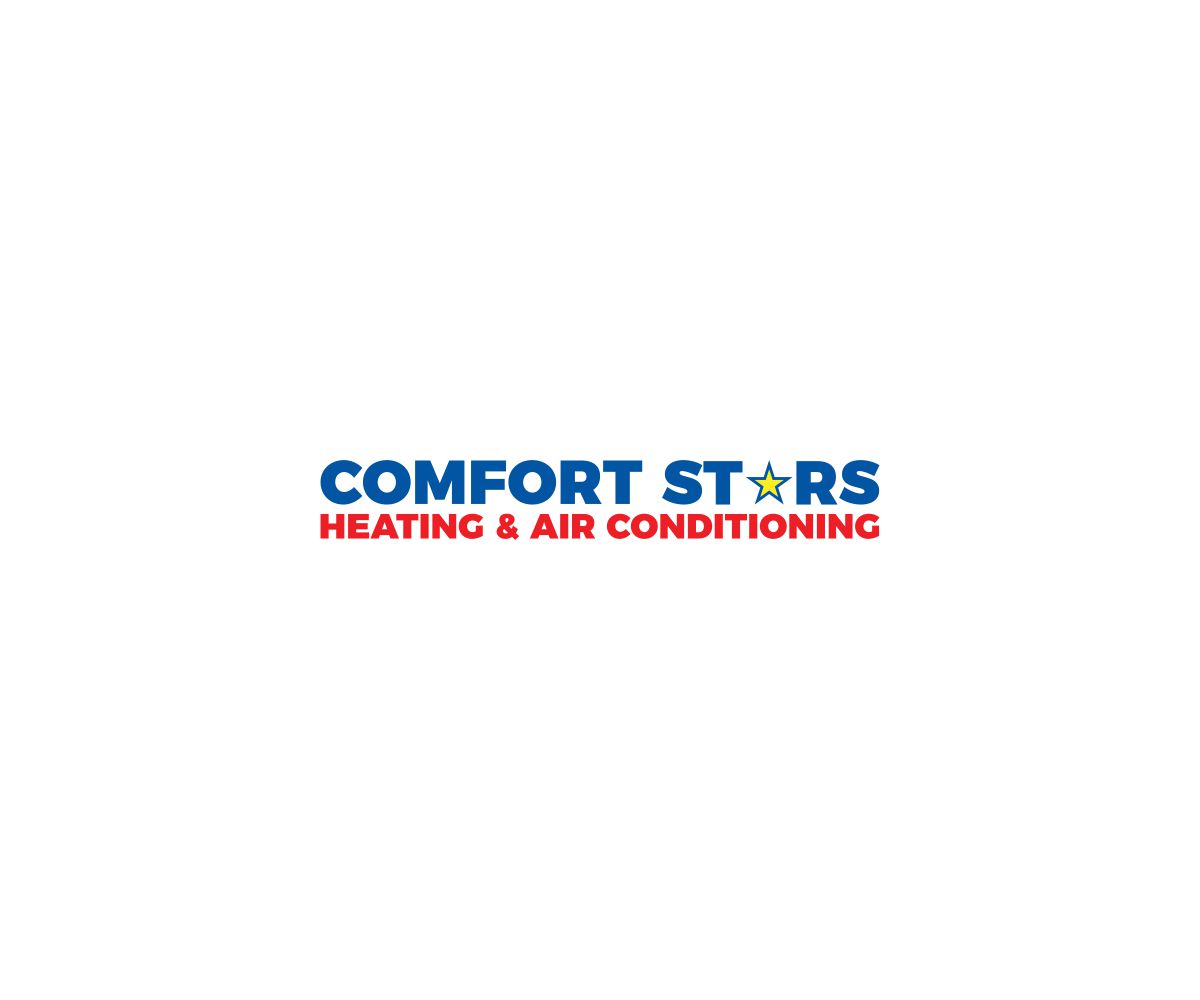 Logo Design by dyogab83 for COMFORT STARS HEATING & AIR CONDITIONING | Design #18400076
