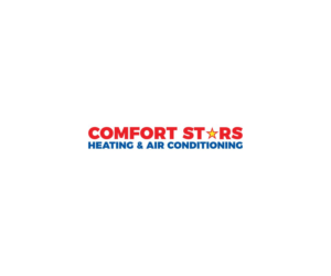 Diseño de Logo por dyogab83 para COMFORT STARS HEATING & AIR CONDITIONING | Diseño: #18400077