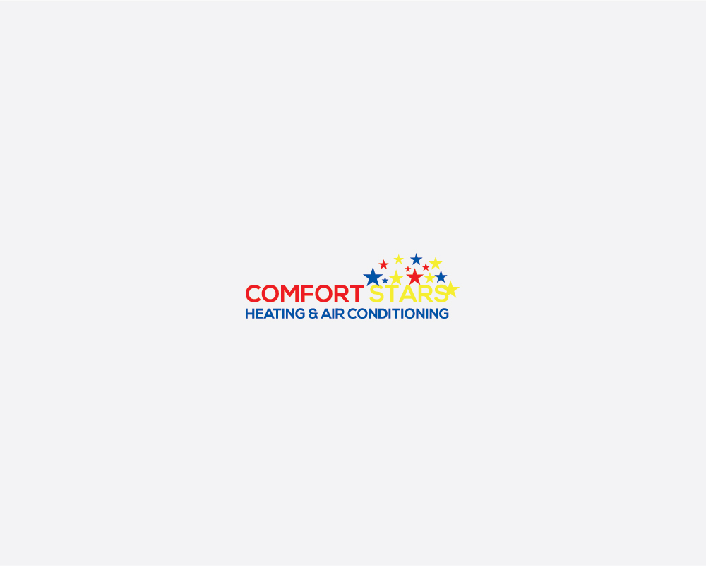 Diseño de Logo por Deep Night para COMFORT STARS HEATING & AIR CONDITIONING | Diseño #18388106