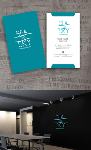 Design de Logo par zebronicgraphic pour Sea to Sky Finishing Solutions | Design : #18704377