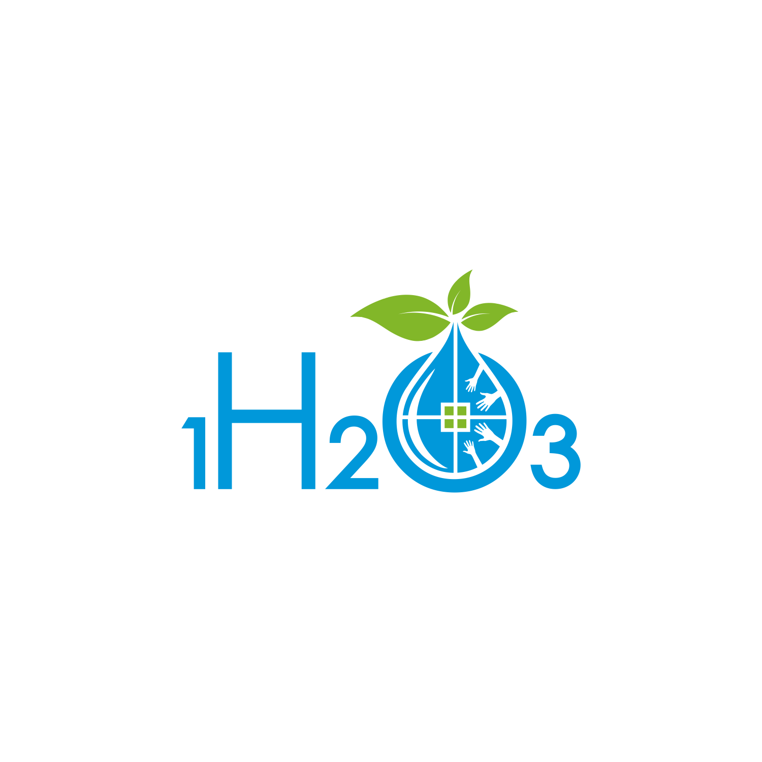 Diseño de Logo por Khalik para 1h2o3 | Diseño #18407439