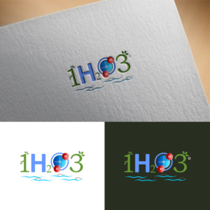 Diseño de Logo por swimart.design 2 para 1h2o3 | Diseño: #18407873