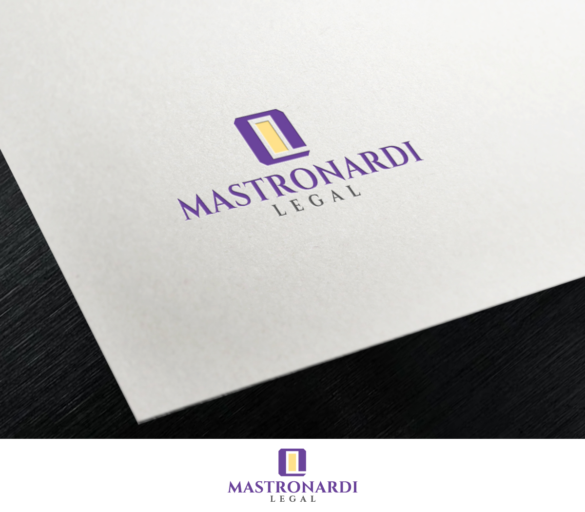 Logo Design by DiLion for Mastronardi Law  | Design #18430787