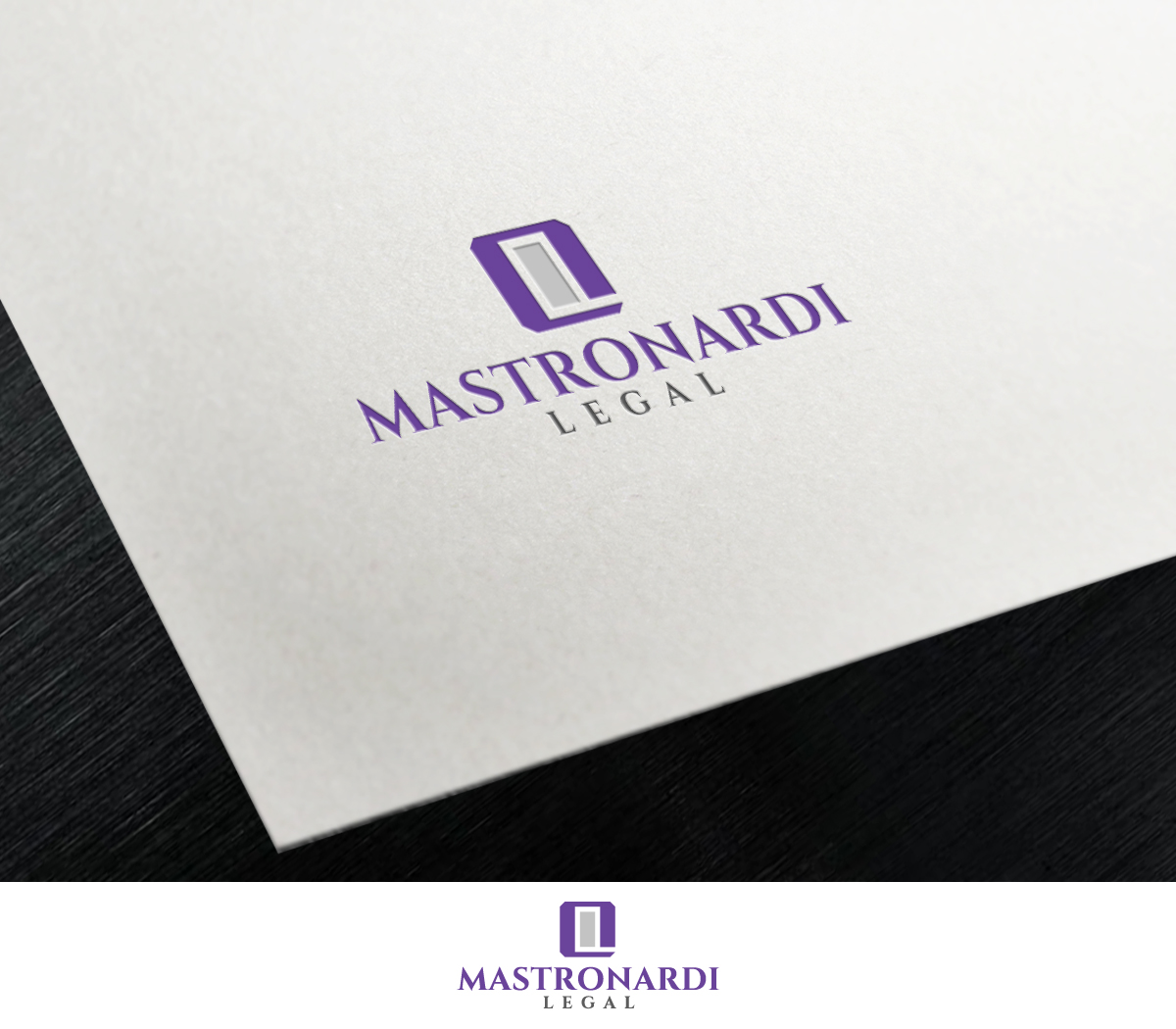 Logo Design by DiLion for Mastronardi Law  | Design #18430788